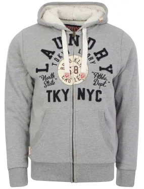 Tokyo Laundry Cottonwood grey hoodie