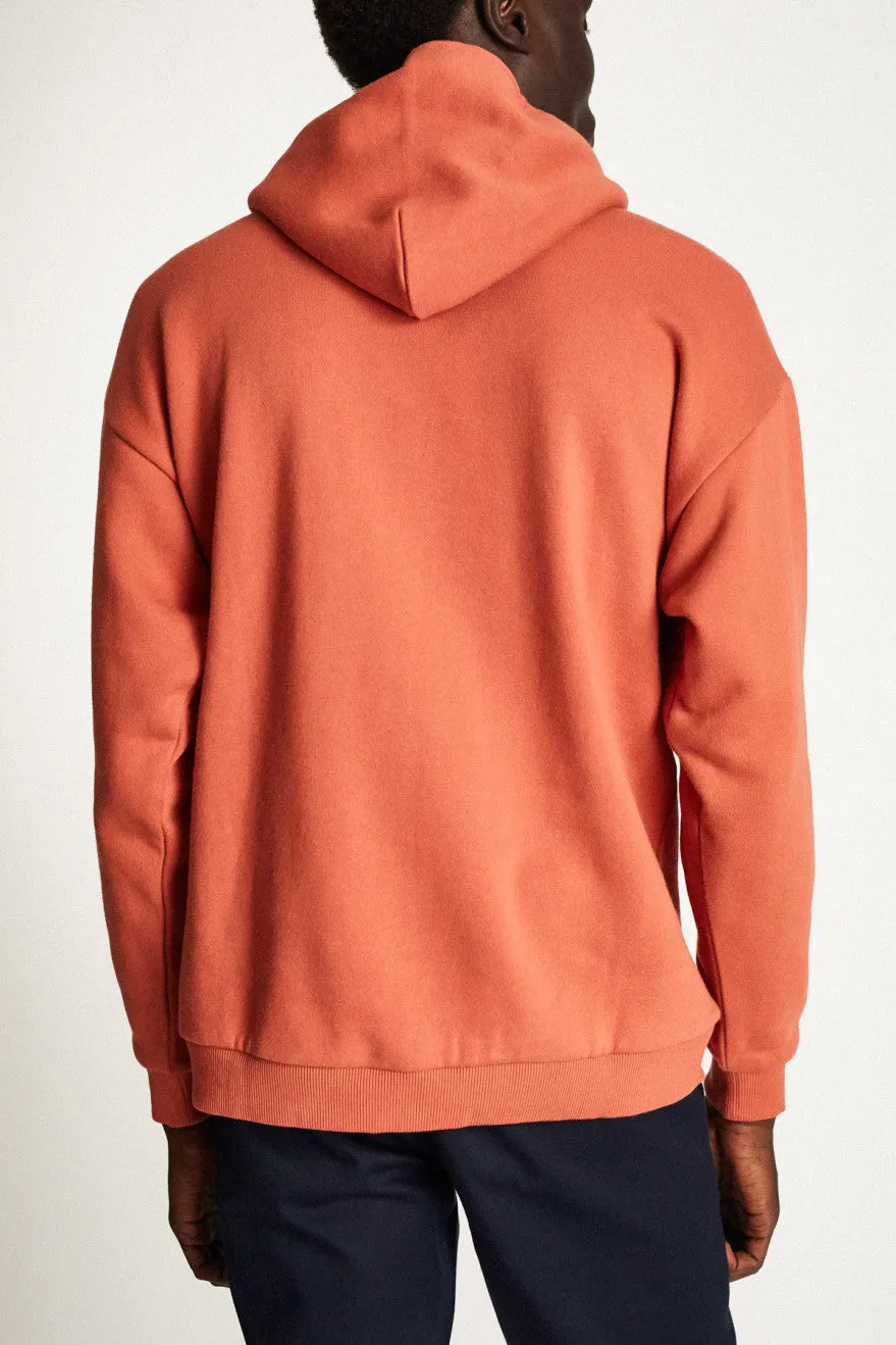 Trippin Hood Fleece - Coral
