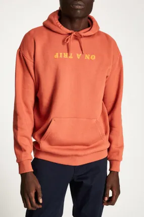 Trippin Hood Fleece - Coral