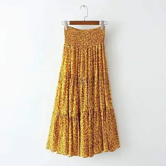 Two Way Wear High Waist Skirt