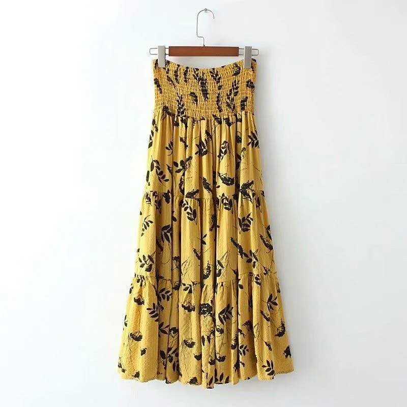 Two Way Wear High Waist Skirt