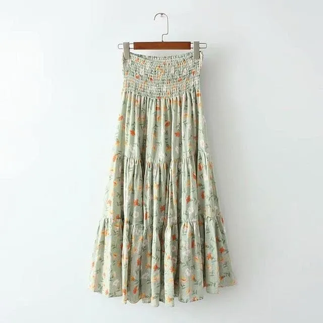 Two Way Wear High Waist Skirt