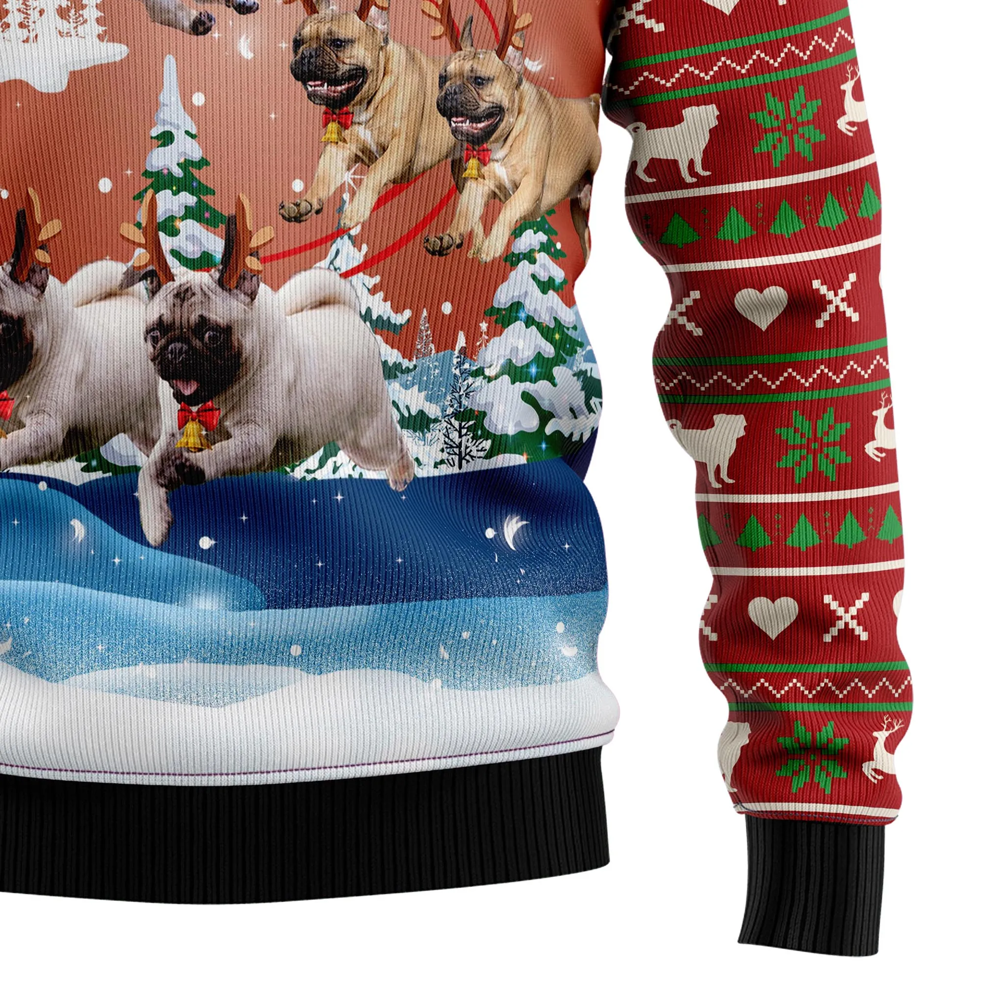 Ugly Christmas Sweater JulesRoche | All-Over Print | Warm & Comfy