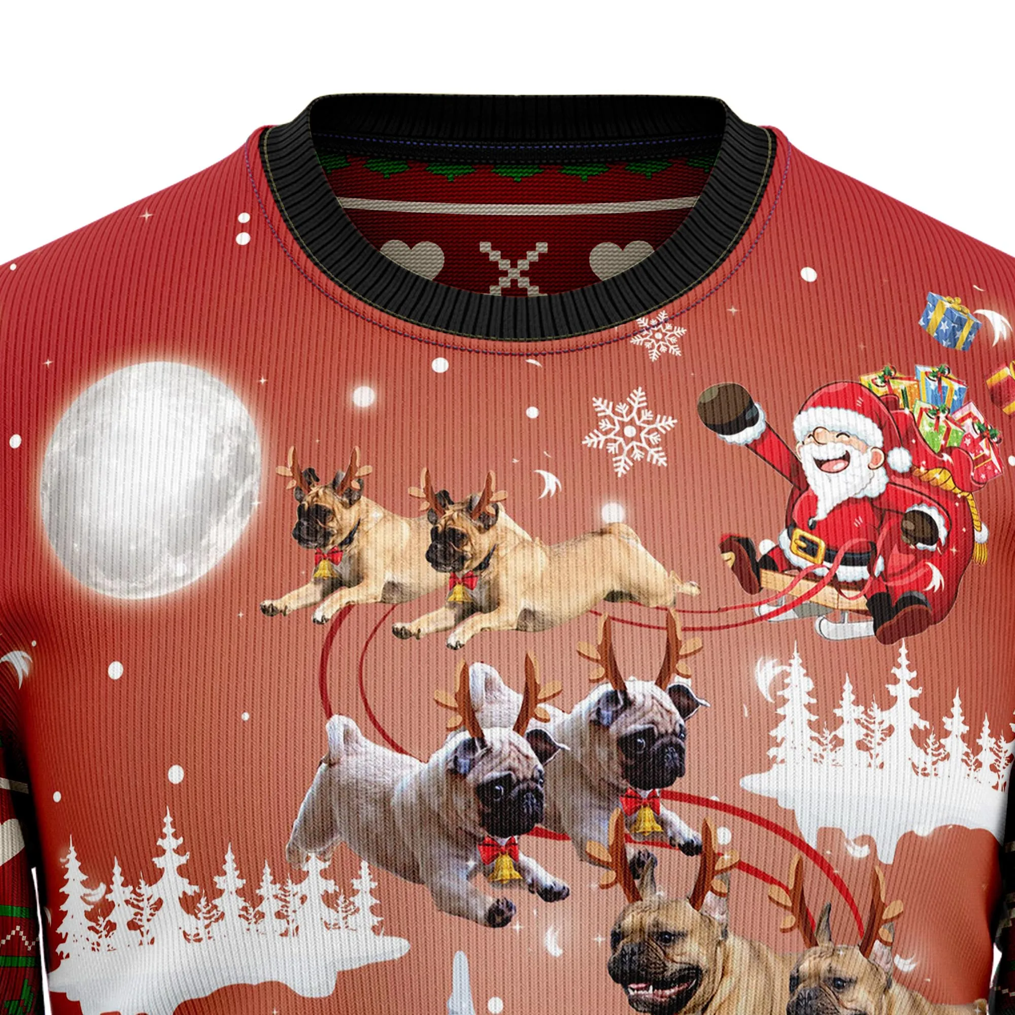 Ugly Christmas Sweater JulesRoche | All-Over Print | Warm & Comfy