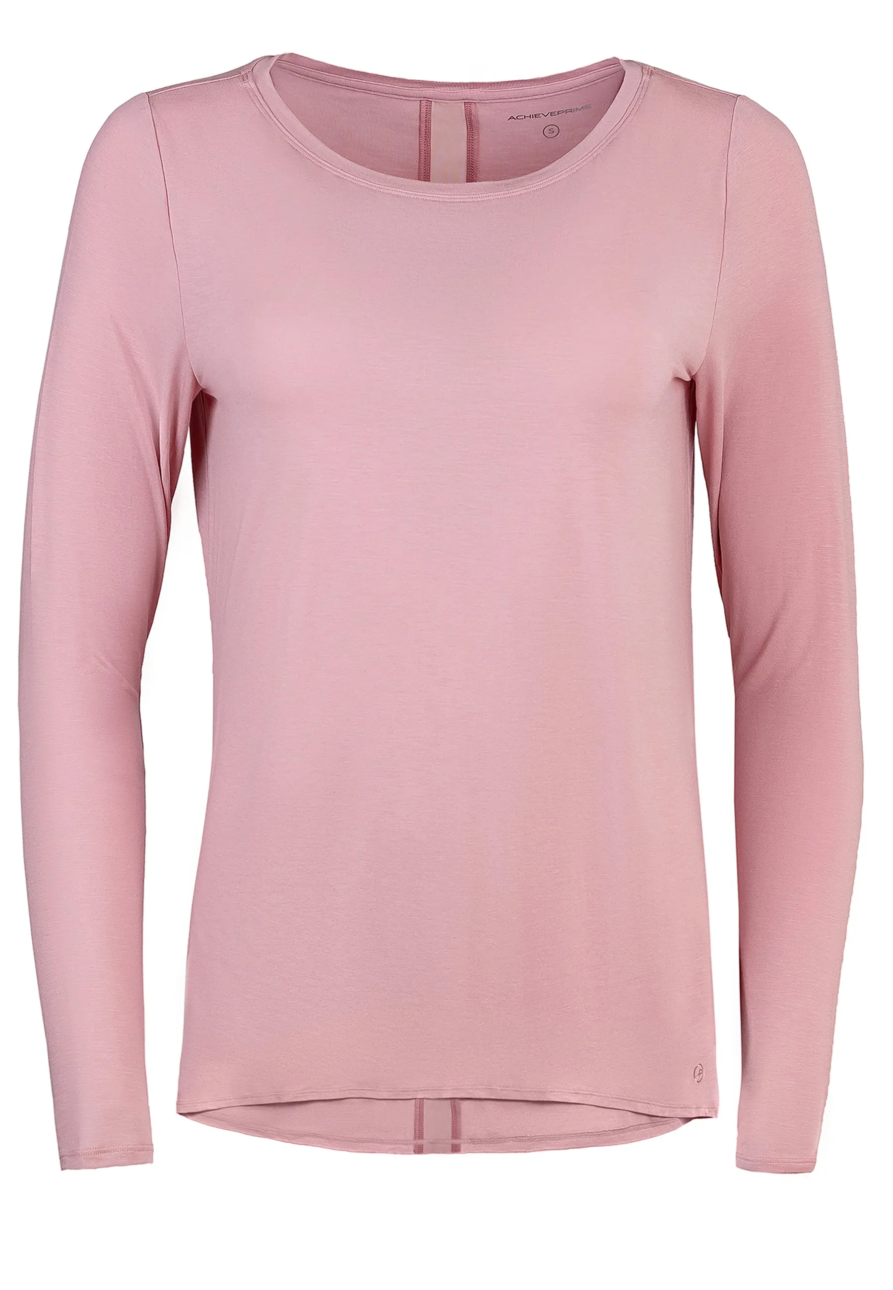 Wave Long Sleeve Top - Rose Blossom