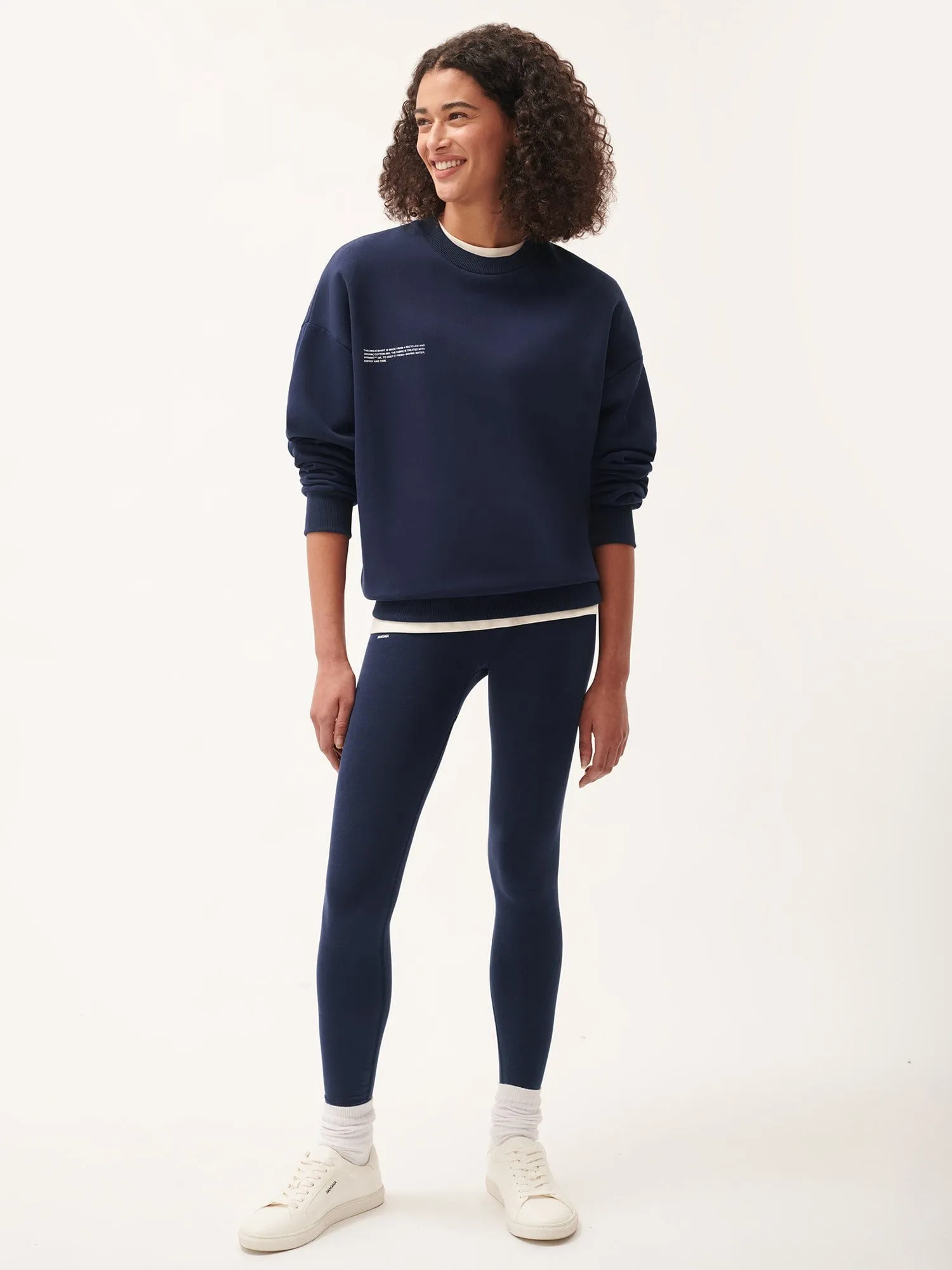 Women's 365 Cotton stretch Leggings—navy