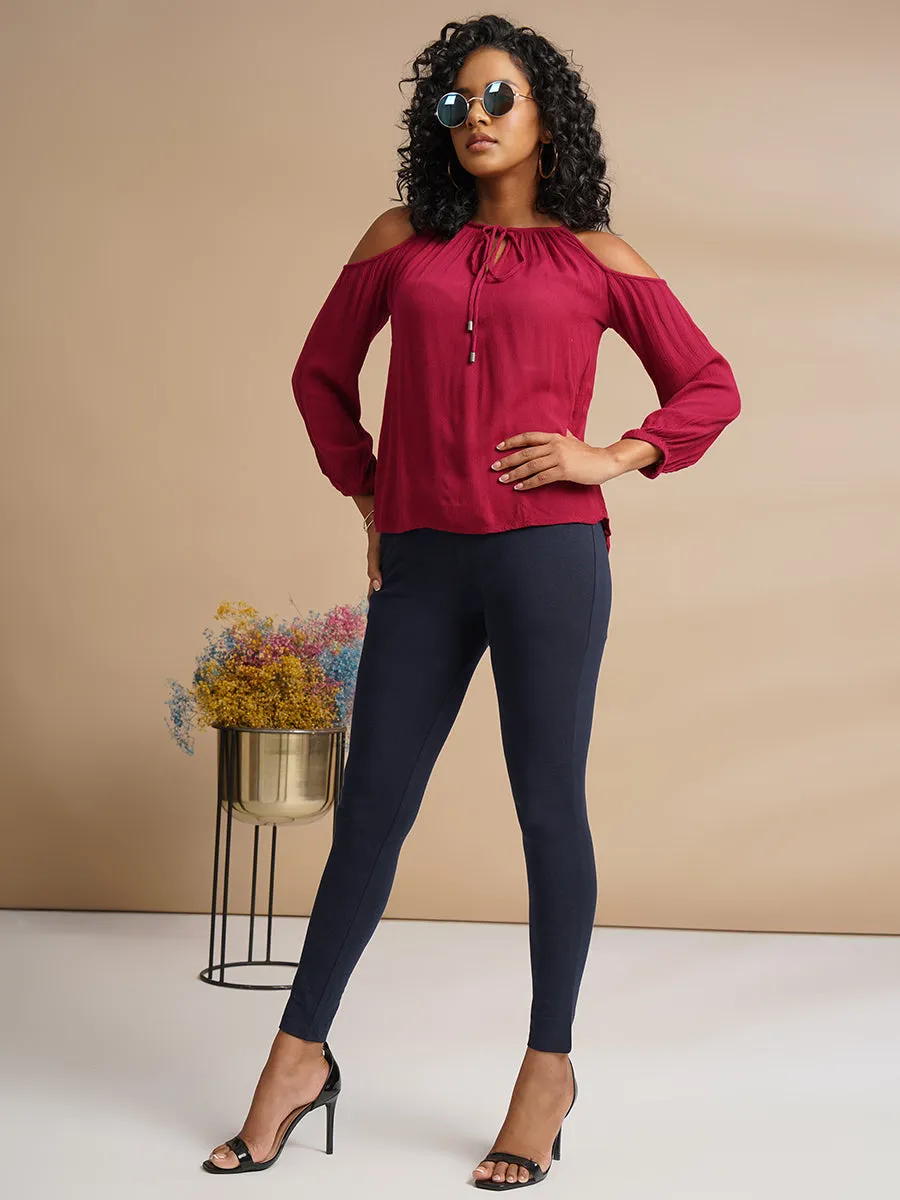 WOMENS NOUVEAU REGULAR LENGTH POCKET LEGGING