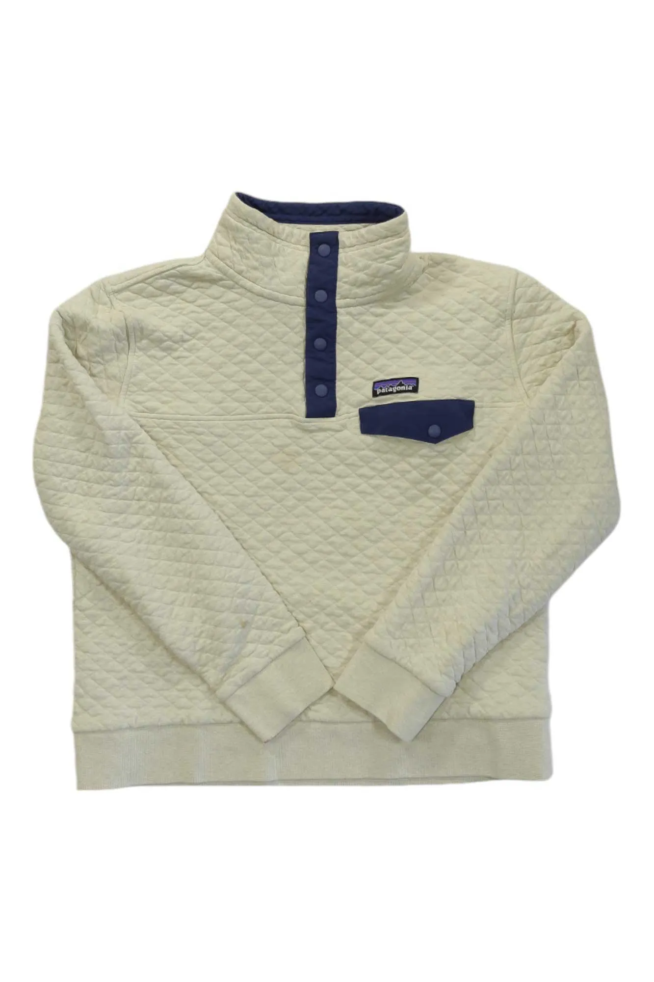 Womens Organic Cotton Quilt Snap-T Pullover
