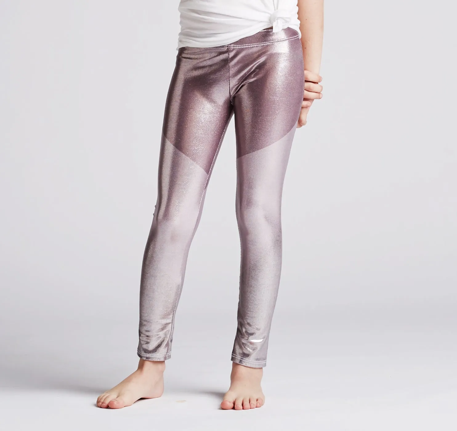 Youth Leggings Soho, Colorblock Smokey
